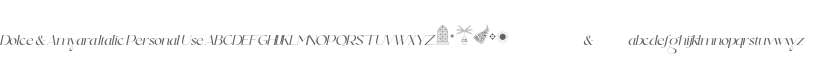 Dolce & Amyara Italic