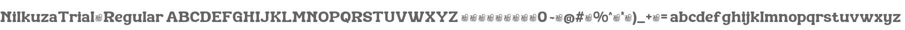 Nilkuza Trial