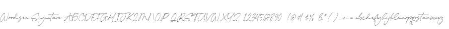 Woodsen Signature