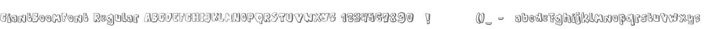 GiantBoomFont
