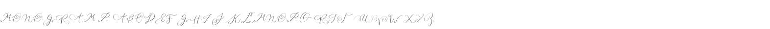 MONOGRAM P