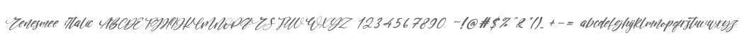 Renesmee Italic
