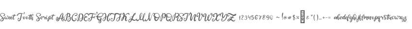 Sweet Tooth Script
