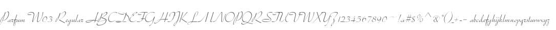 Parfum W03 Regular