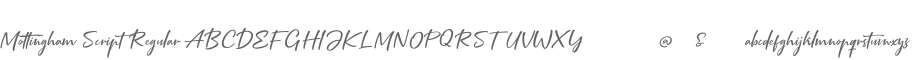 Mottingham Script