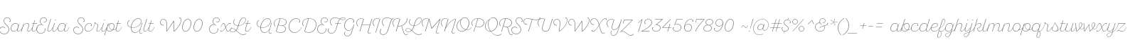 SantElia Script Alt W00 ExLt