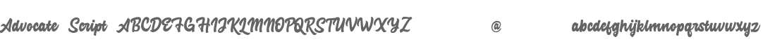 Advocate Script