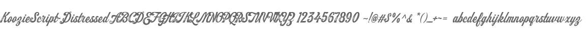 KoozieScript-Distressed