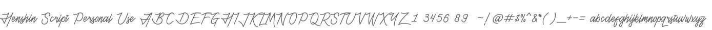 Henshin Script Personal Use