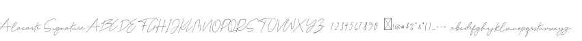 Alacarte Signature
