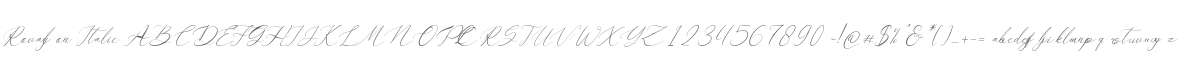 Rovalyon Italic
