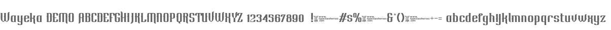 Wayeka DEMO