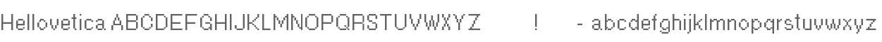 Hellovetica