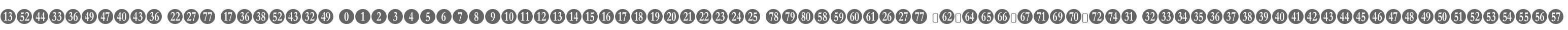 Numberpile W90 Regular
