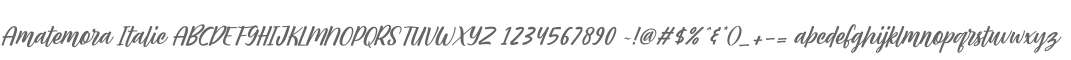 Amatemora Italic