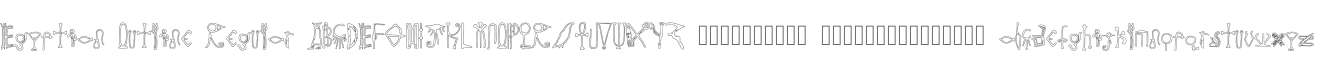 Egyptian Outline Regular