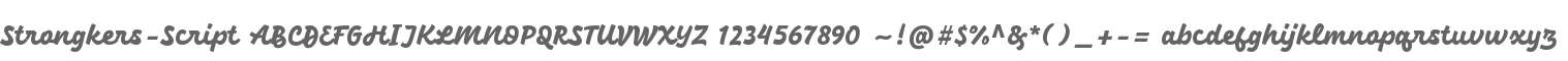 Strongkers Script