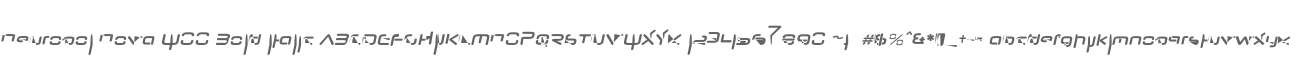 Neuropol Nova W00 Bold Italic