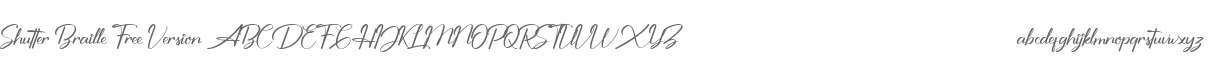 Shutter Braille Free Version