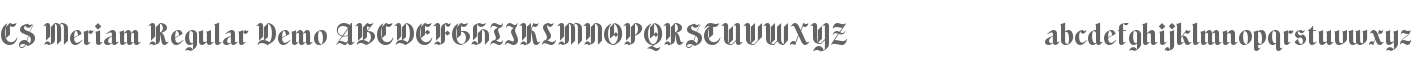 CS Meriam Demo