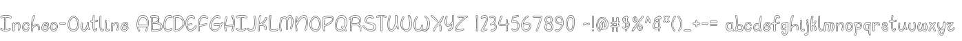 Incheo Outline