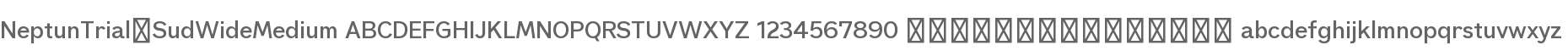 Neptun Sd Trial Wide Med