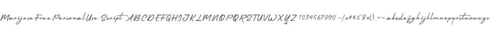 Marijose FreePersonalUse