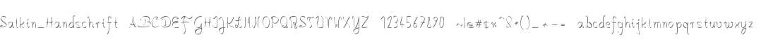 Salkin_Handschrift