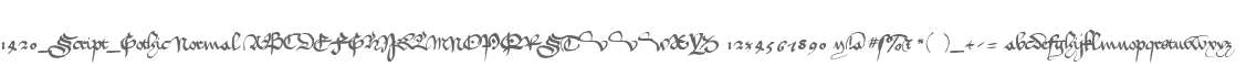1420_Script_Gothic Normal
