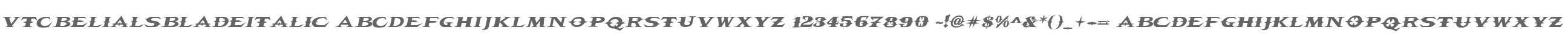 VTCBelialsBladeItalic