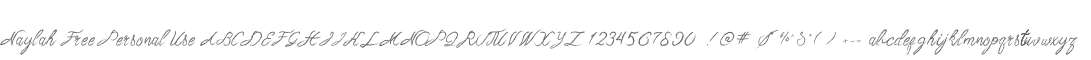 Naylah Free Personal Use
