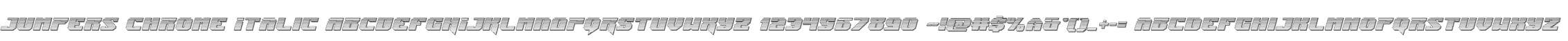 Jumpers Chrome Italic