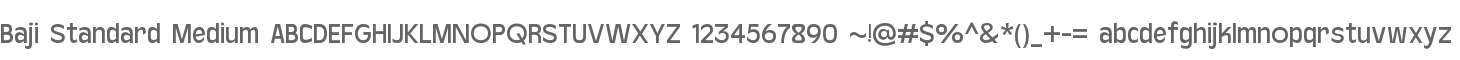 Baji Standard Medium