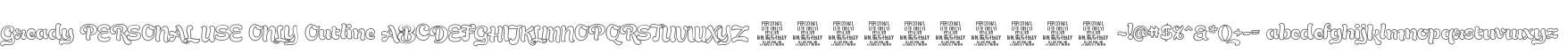 Gready PERSONAL USE ONLY Outline