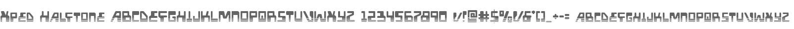 Xped Halftone