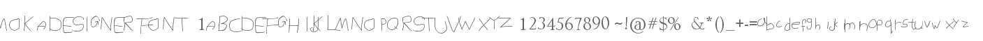MOKADESIGNER FONT 1