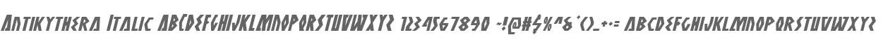 Antikythera Italic