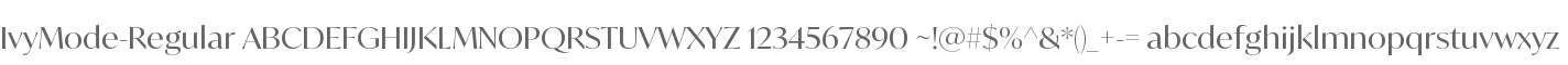 Ivy Mode
