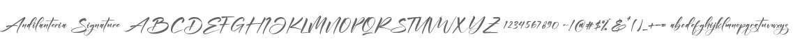 Andilanteria Signature