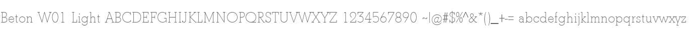 Beton W01 Light