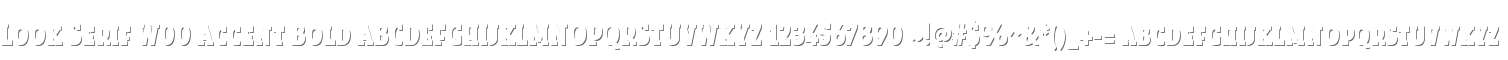 Look Serif W00 Accent Bold
