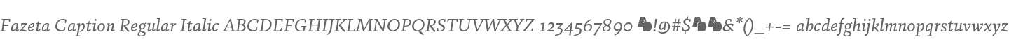 Fazeta Demo Caption