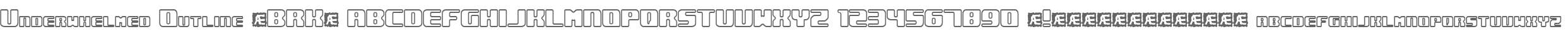 Underwhelmed Outline (BRK)