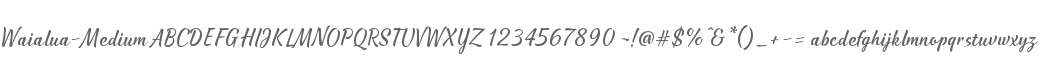 Waialua Medium