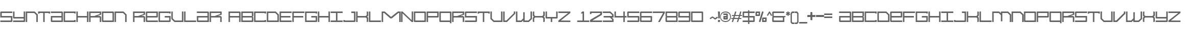 Syntachron