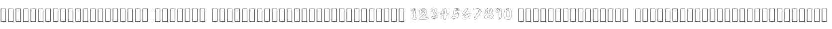 Characterfontnumbers