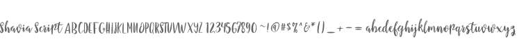 Shavia Script