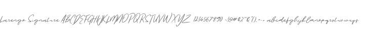 L Larengo Signature
