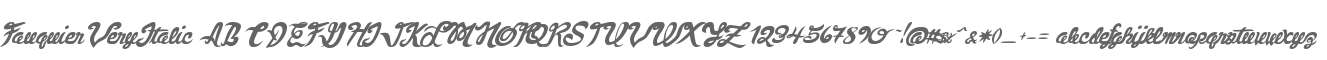 FauquierVeryItalic
