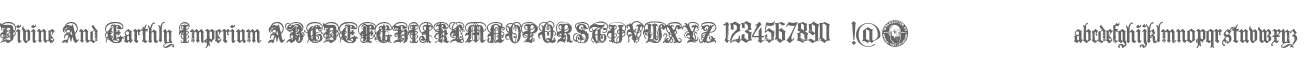 Divine And Earthly Imperium